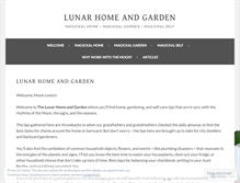 Tablet Screenshot of lunarhomeandgarden.com
